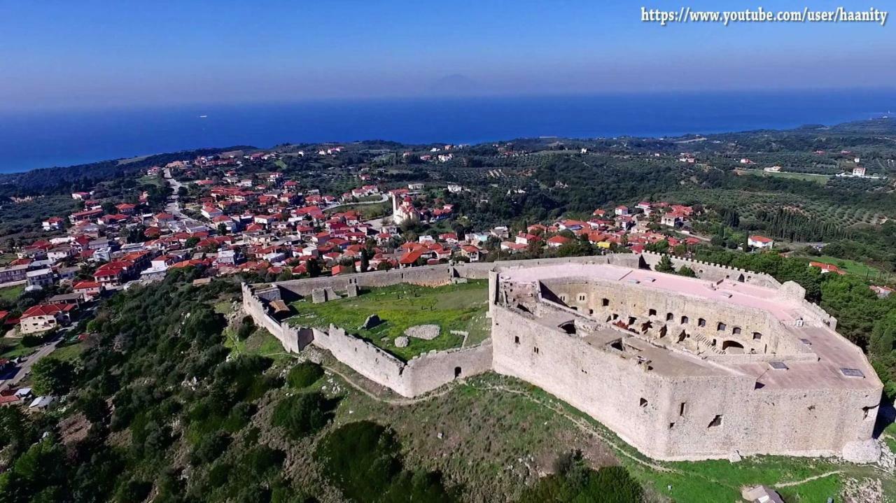 Kástro Tornéze Ionian Sea Base Floor Villa Apartment At Kyllini المظهر الخارجي الصورة